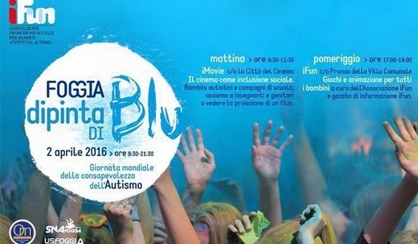 Le iniziative per la Giornata Mondiale dell'Autismo a Foggia