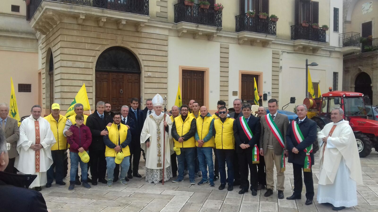 Agricoltori in piazza
