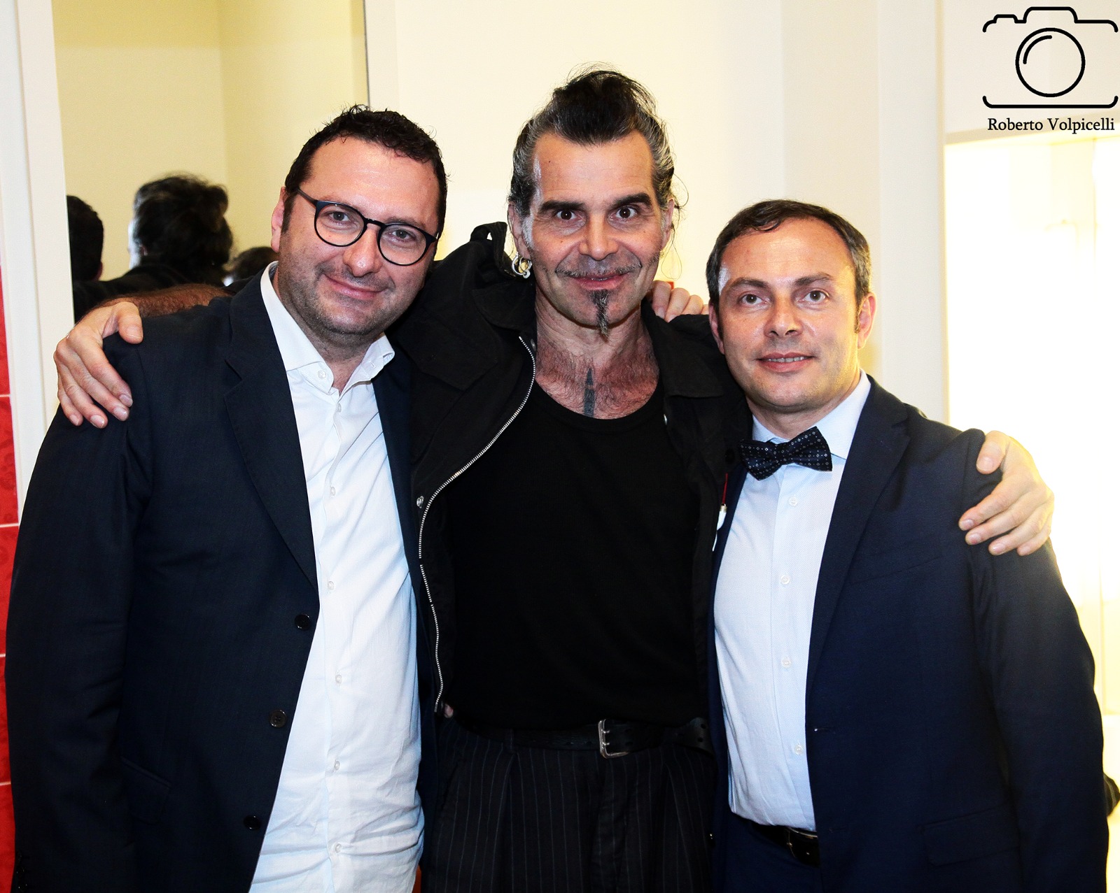 Gianni Cuciniello E Lorenzo Ciuffreda Con Piero Pelù