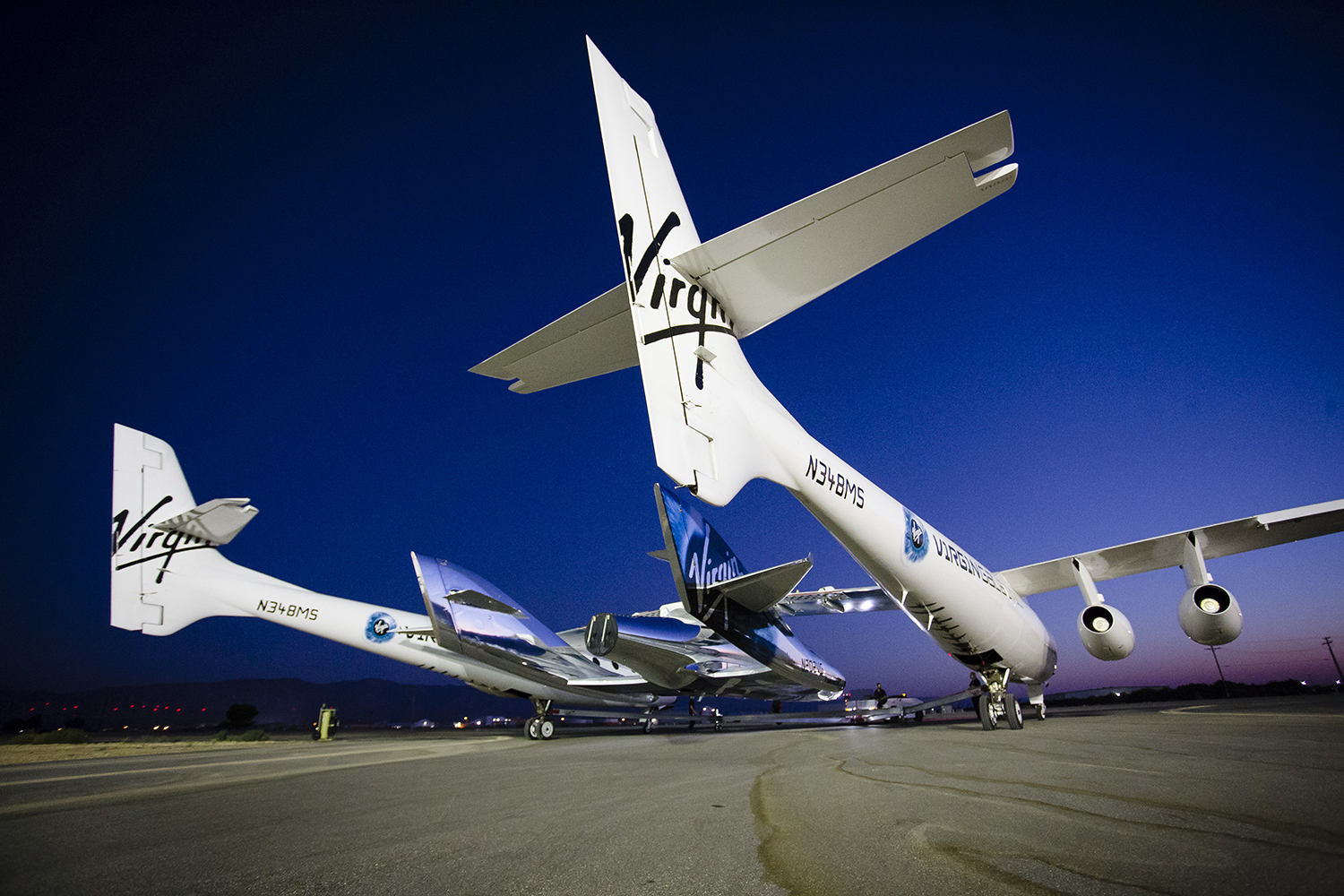 Virgin Mothership Eve and Virgin Spaceship Unity