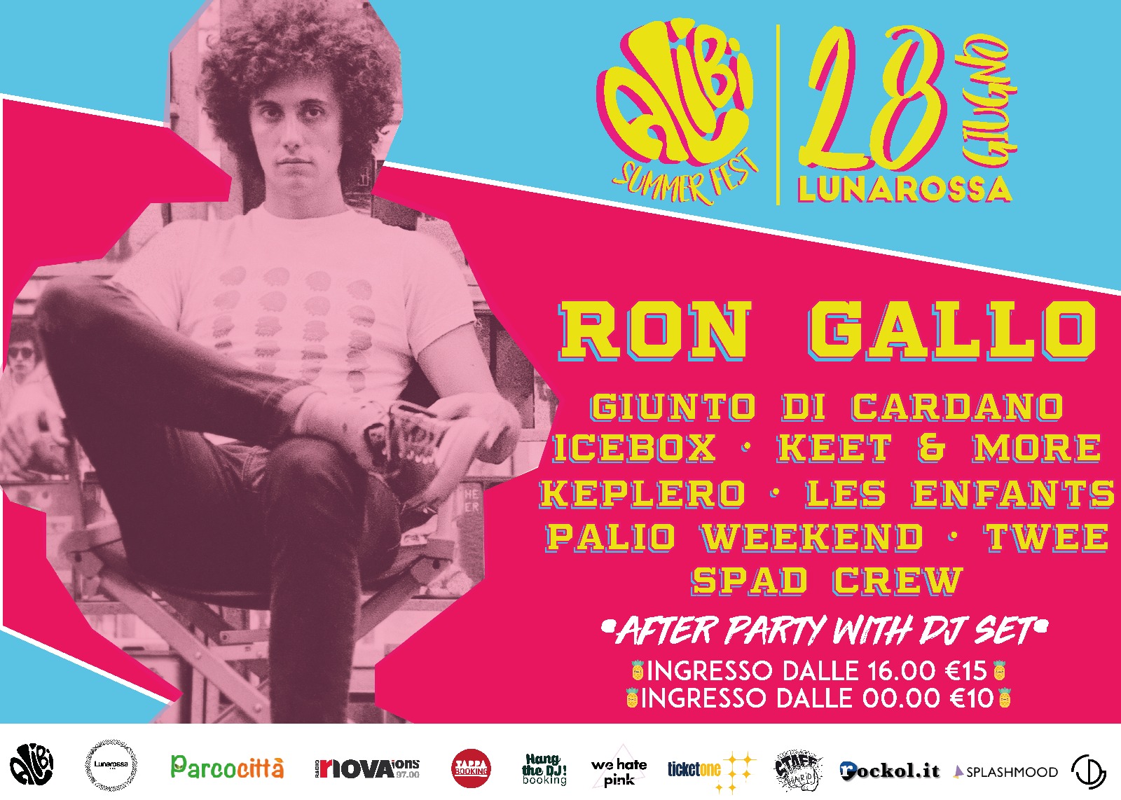 Locandina Alibi Summer Fest