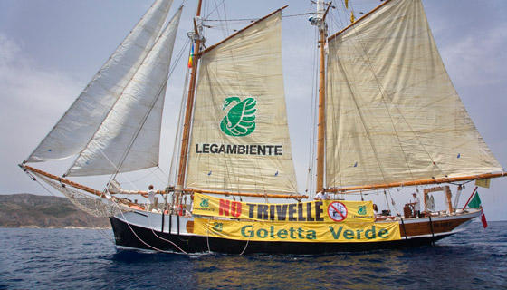 La Goletta Verde Di Legambiente Rileva L'inquinamento Nei Mari Pugliesi