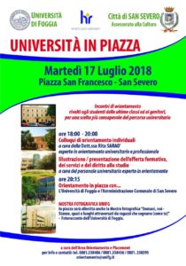 L'università In Piazza