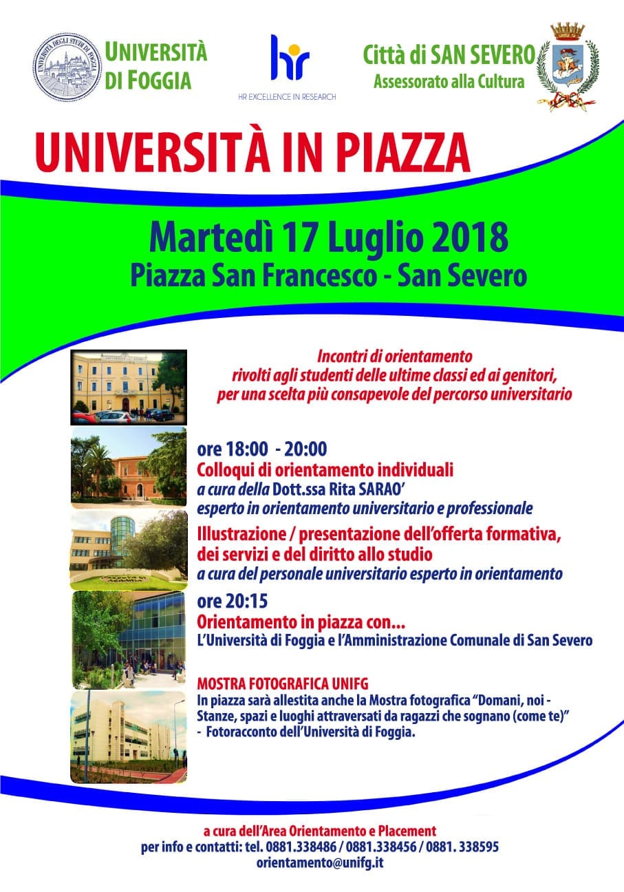 L'università In Piazza