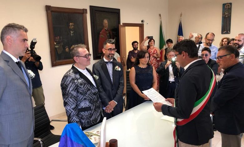 Prima Unione Civile A Monte Sant'angelo
