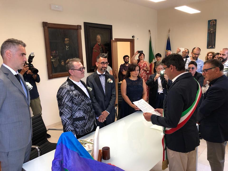 Prima Unione Civile A Monte Sant'angelo