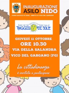 Vico Del Gargano Asilo Nido Inaugurazione