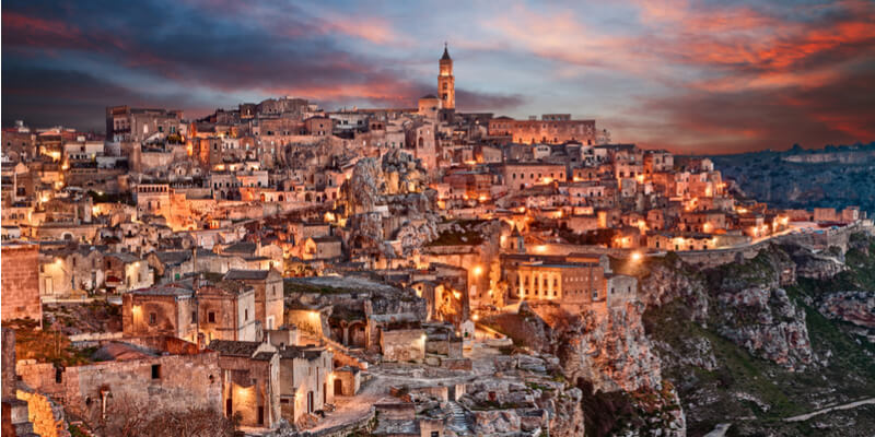 Come raggiungere Matera da Foggia
