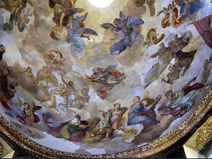 Volta Della Cupola Chiesa Di Gesù E Maria Foggia