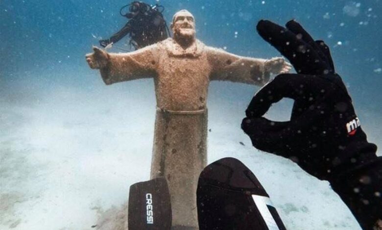 statua padre pio tremiti