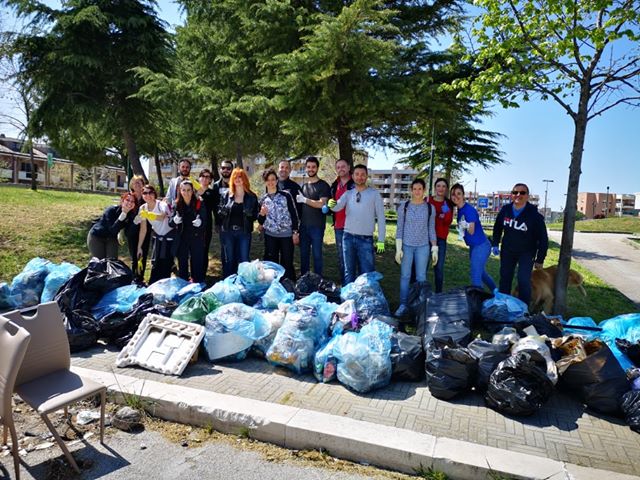 Trashchallenge foggia