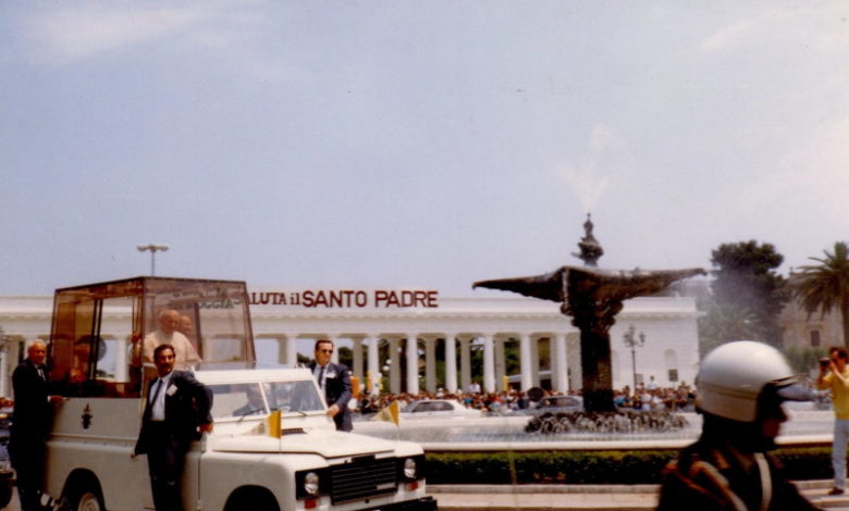 papa giovanni paolo II a Foggia