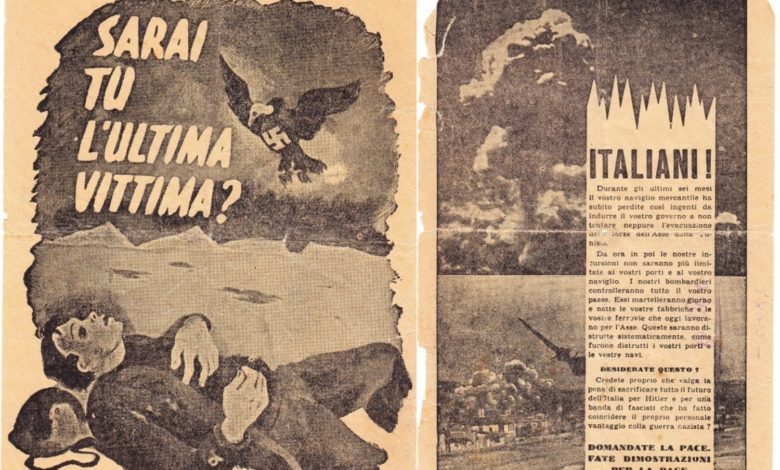 foggia guerra volantini