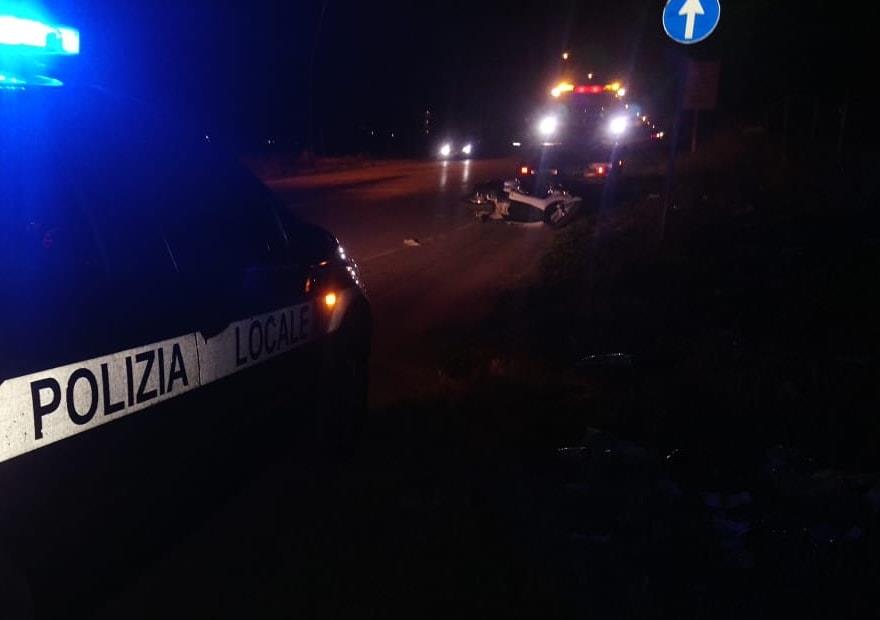 Foggia incidente via cerignola