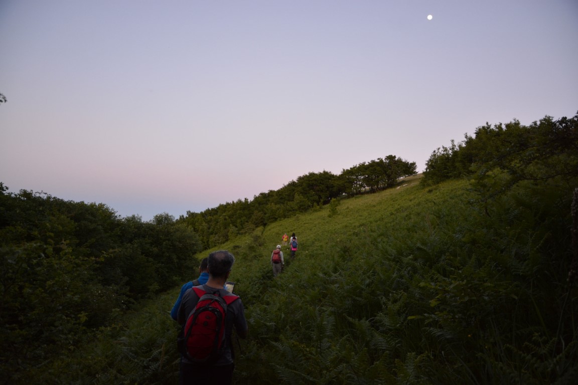 moonlight love trekking gargano