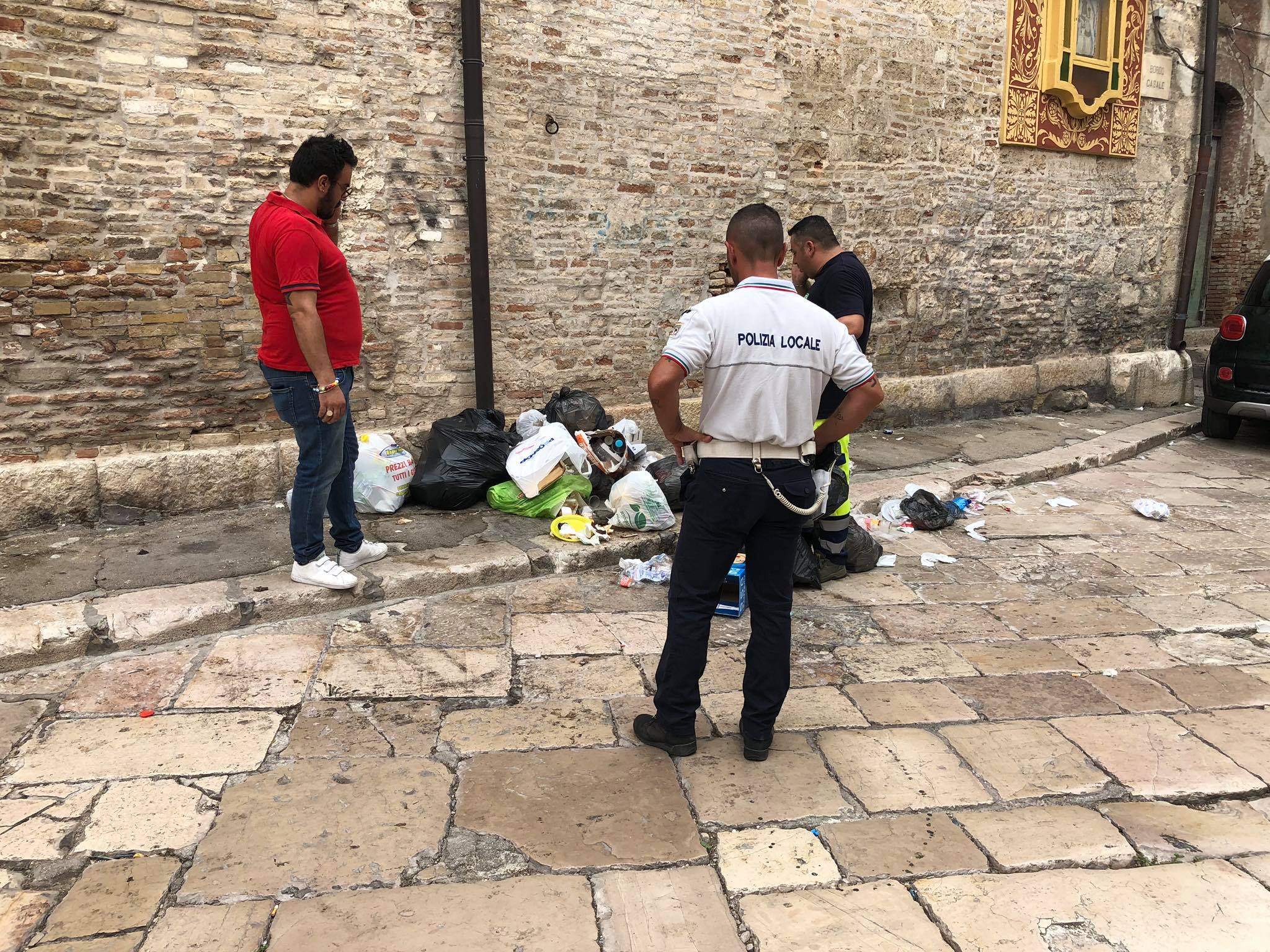 san severo rifiuti abbandonati