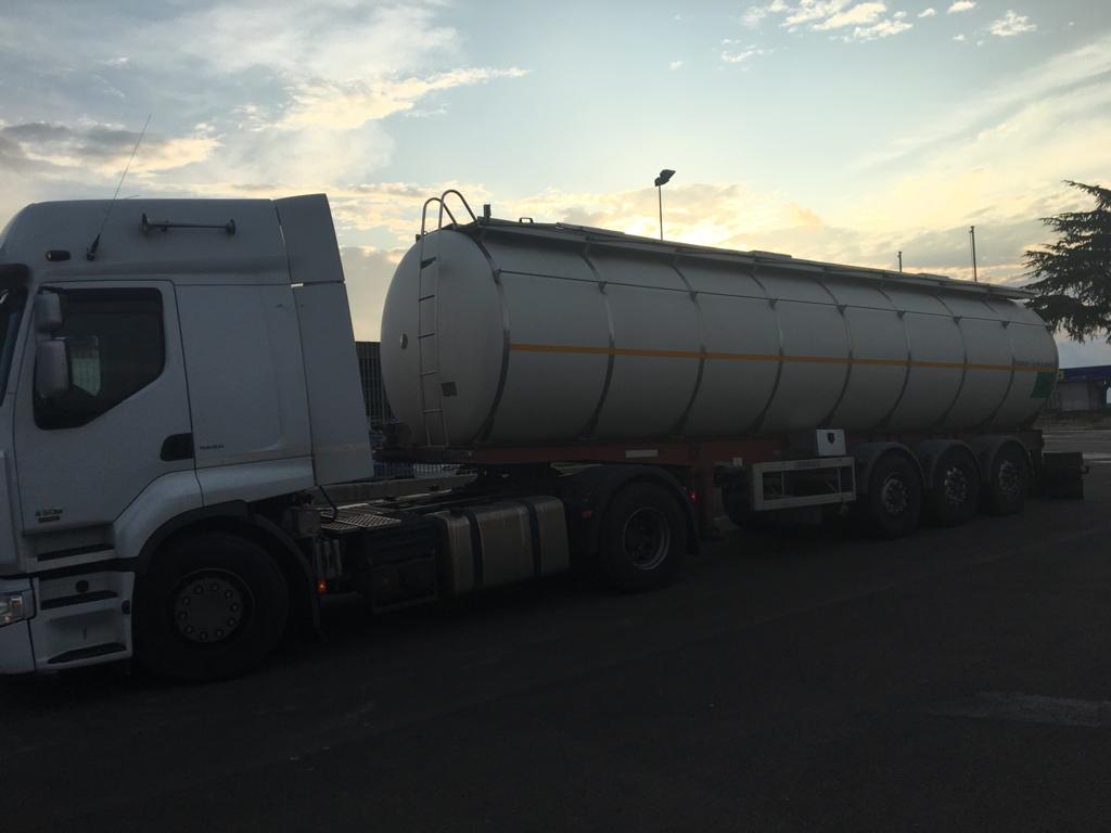 tachigrafo alterato fermato camionista