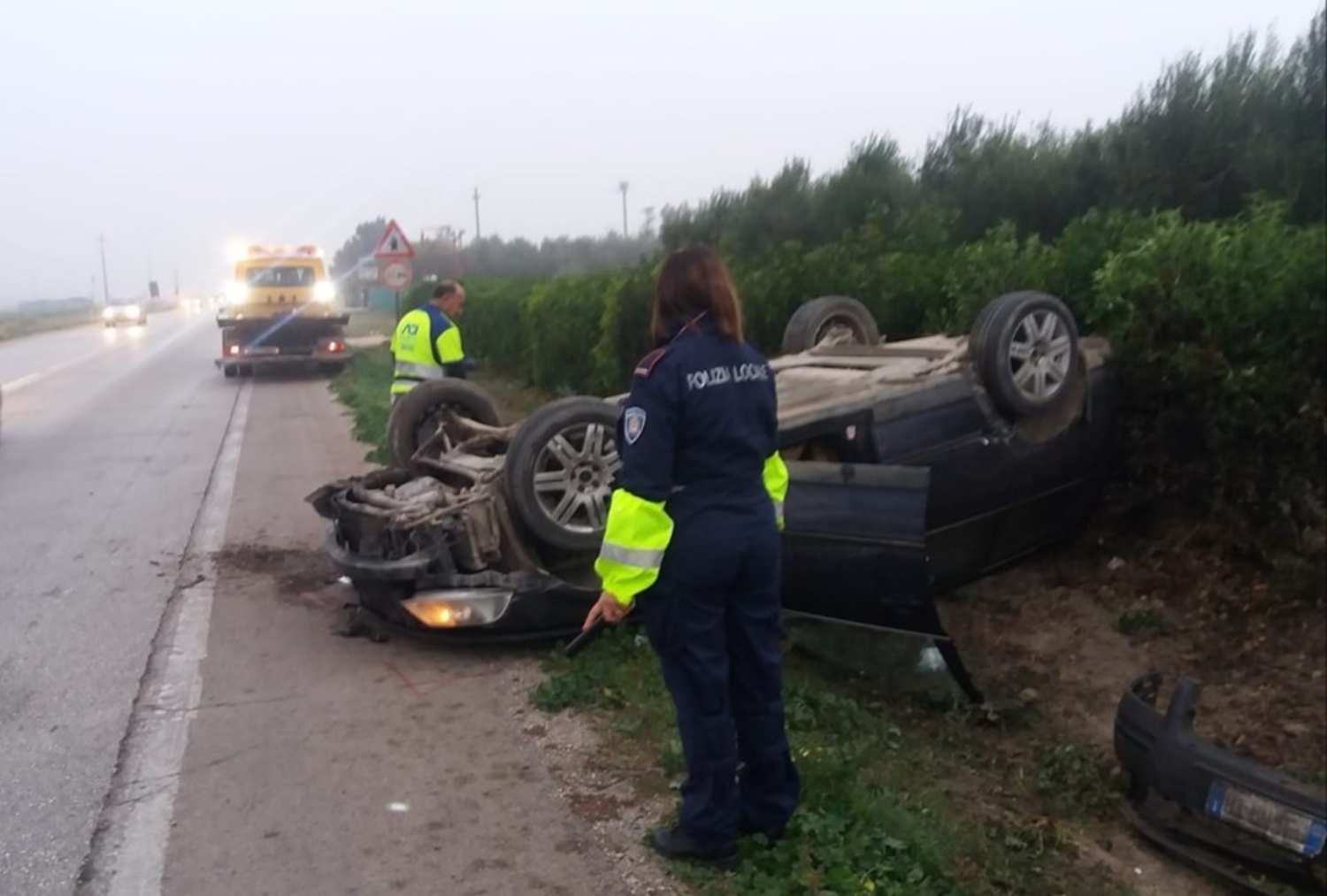 foggia-incidente-via-san-sever