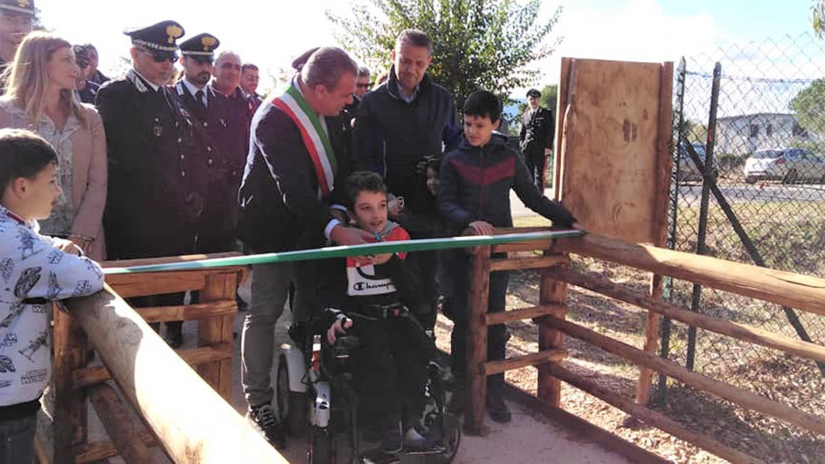 passerella disabili cagnano