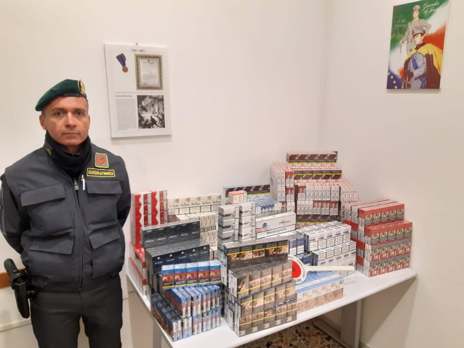 contrabbando sigarette foggia