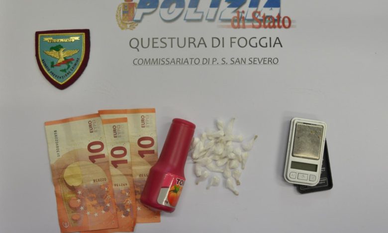 san severo arrestato pregiudicato