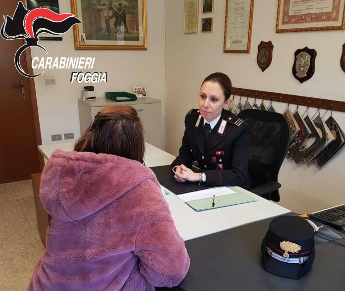 violenza donne carabinieri