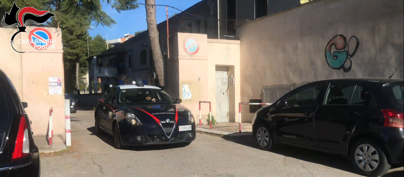 carabinieri foggia ex distretto