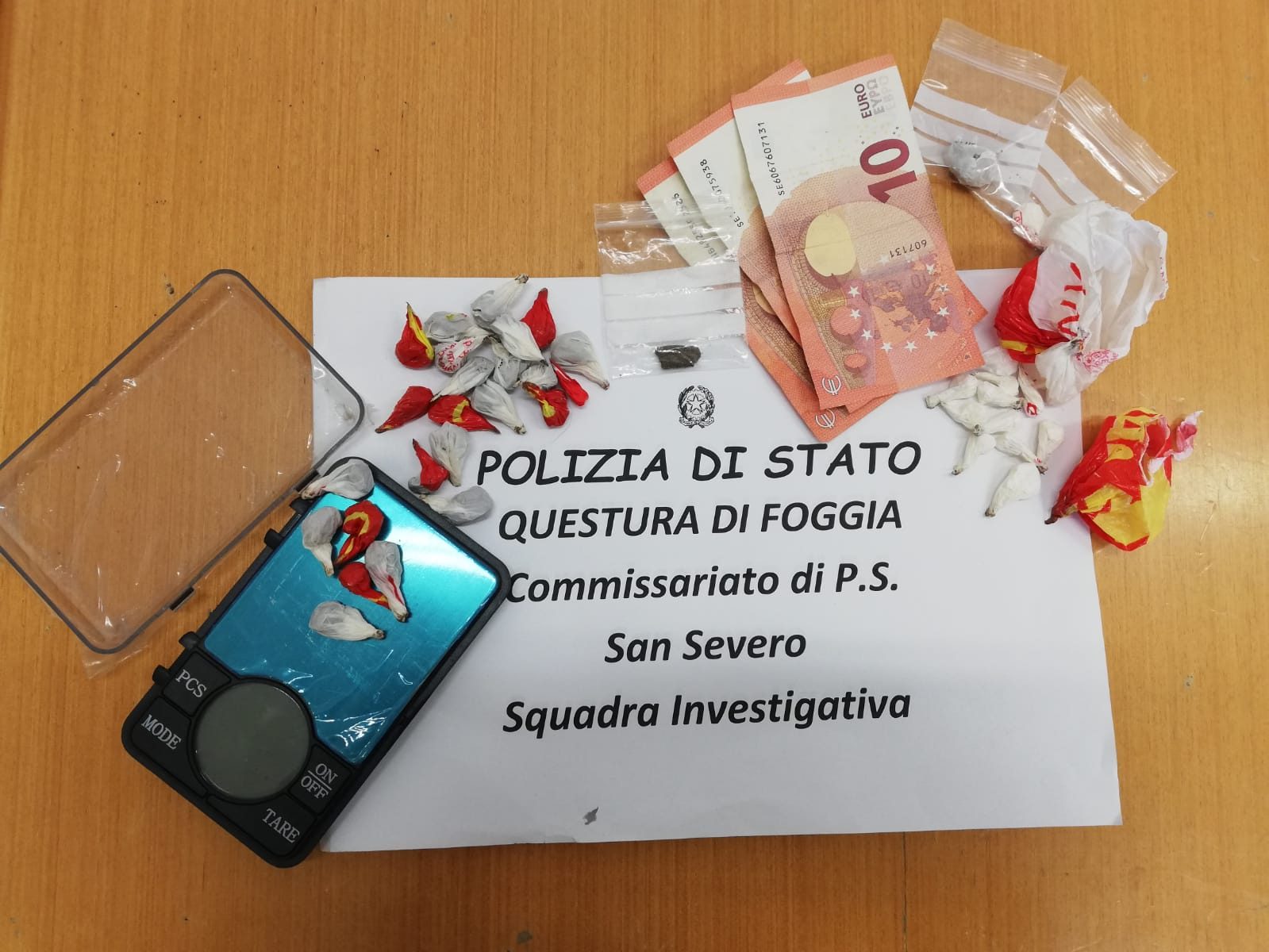 san severo arresti