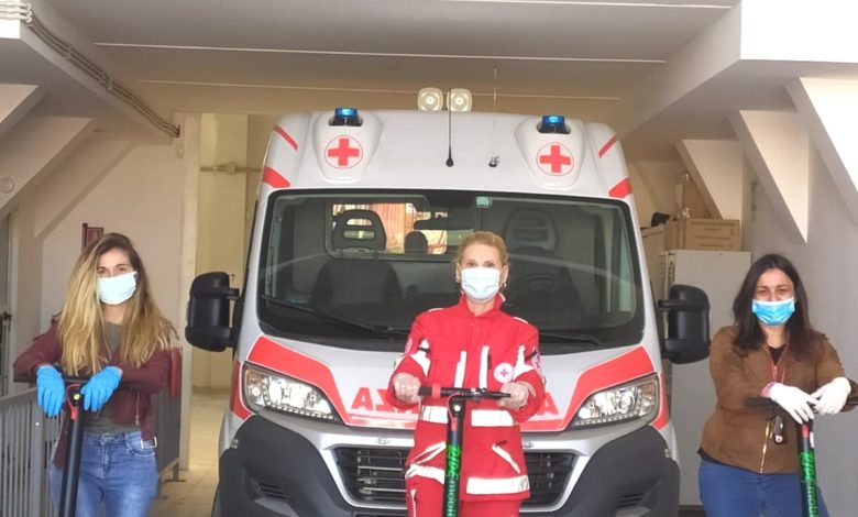 monopattini elettrici crocerossa fg