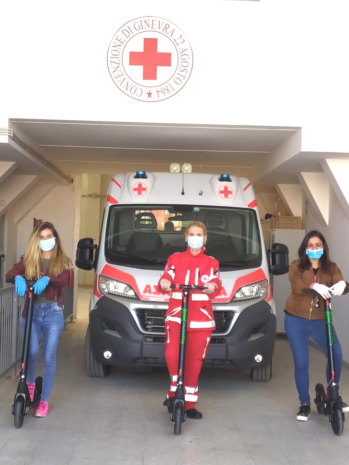 monopattini elettrici crocerossa fg