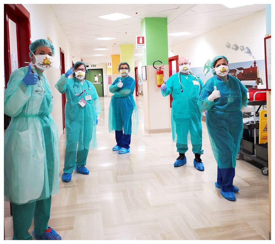 casa sollievo mascherine