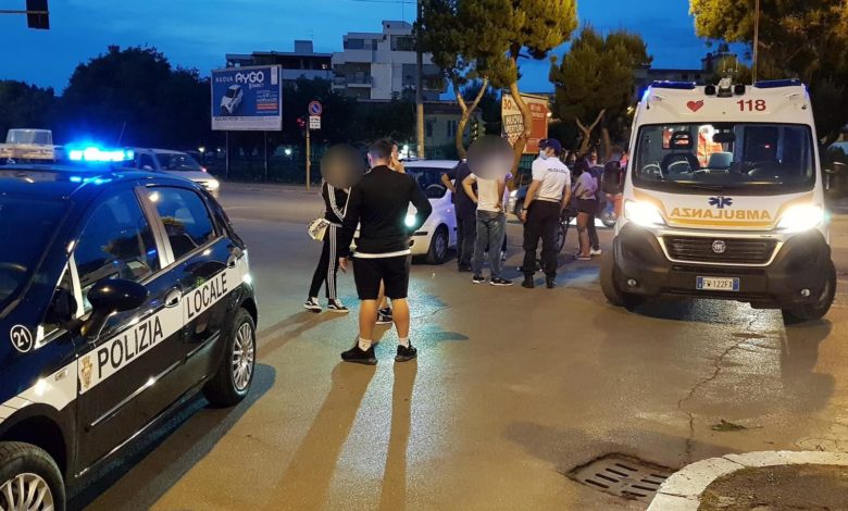 foggia donna investita