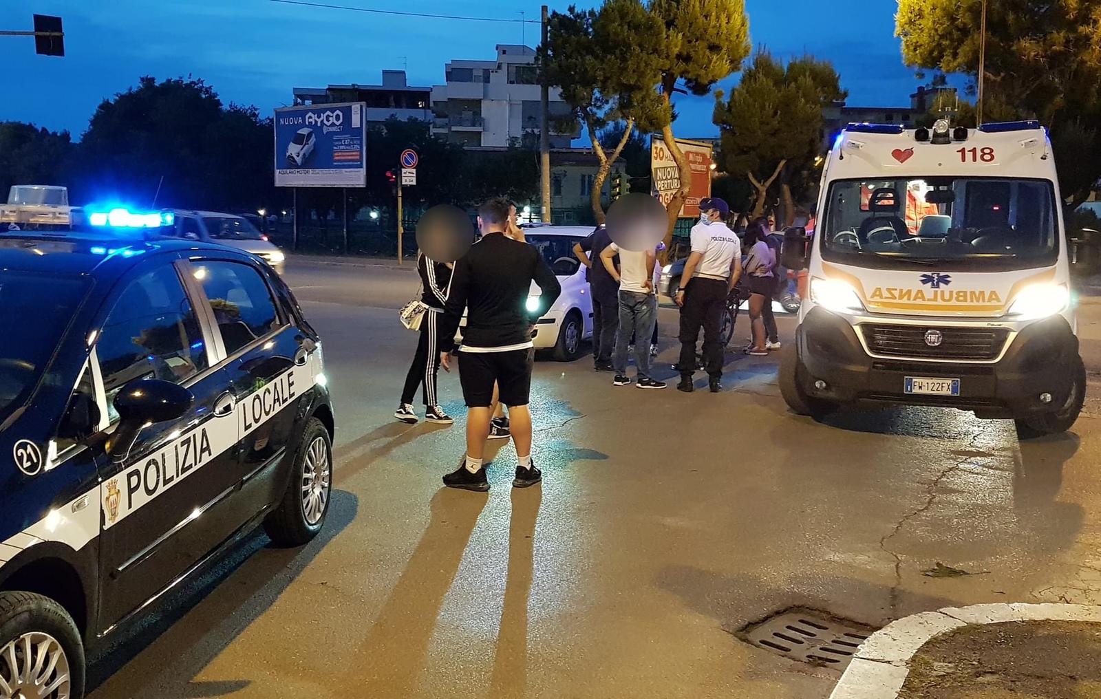 foggia donna investita