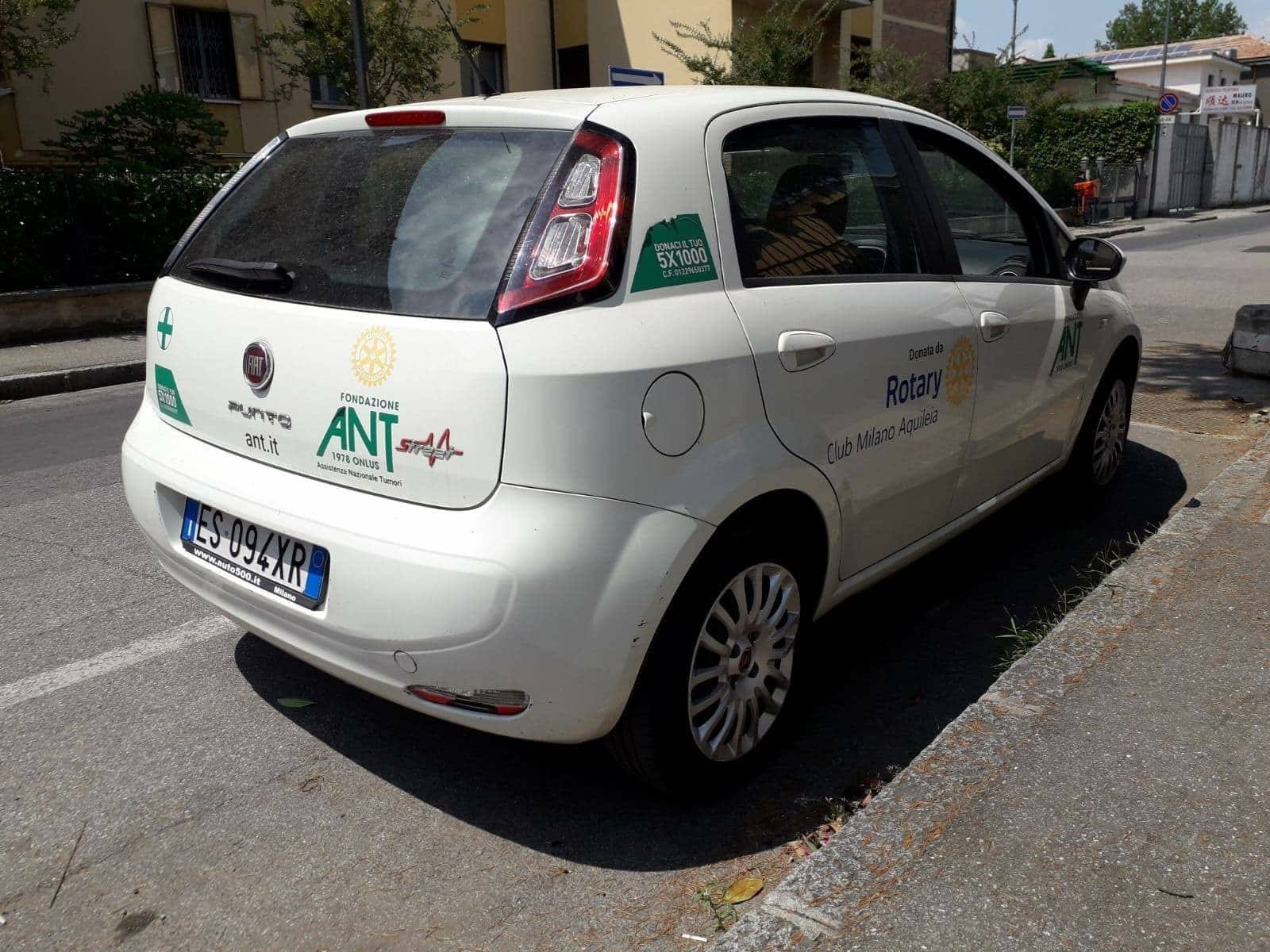 foggia rubata auto medici ant