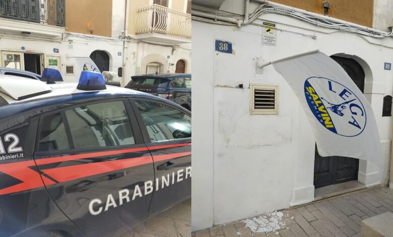 manfredonia attentato sede lega