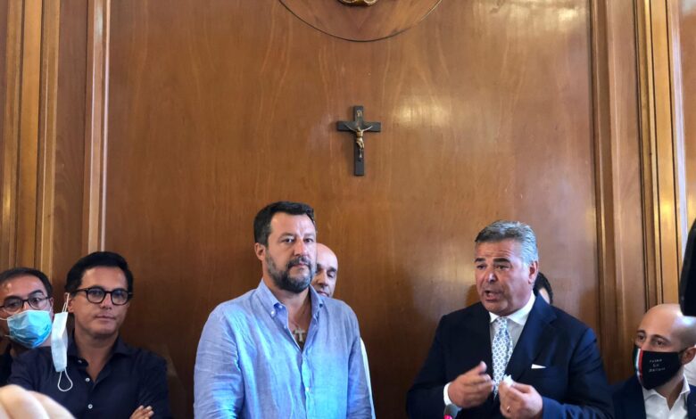 Landella e Salvini