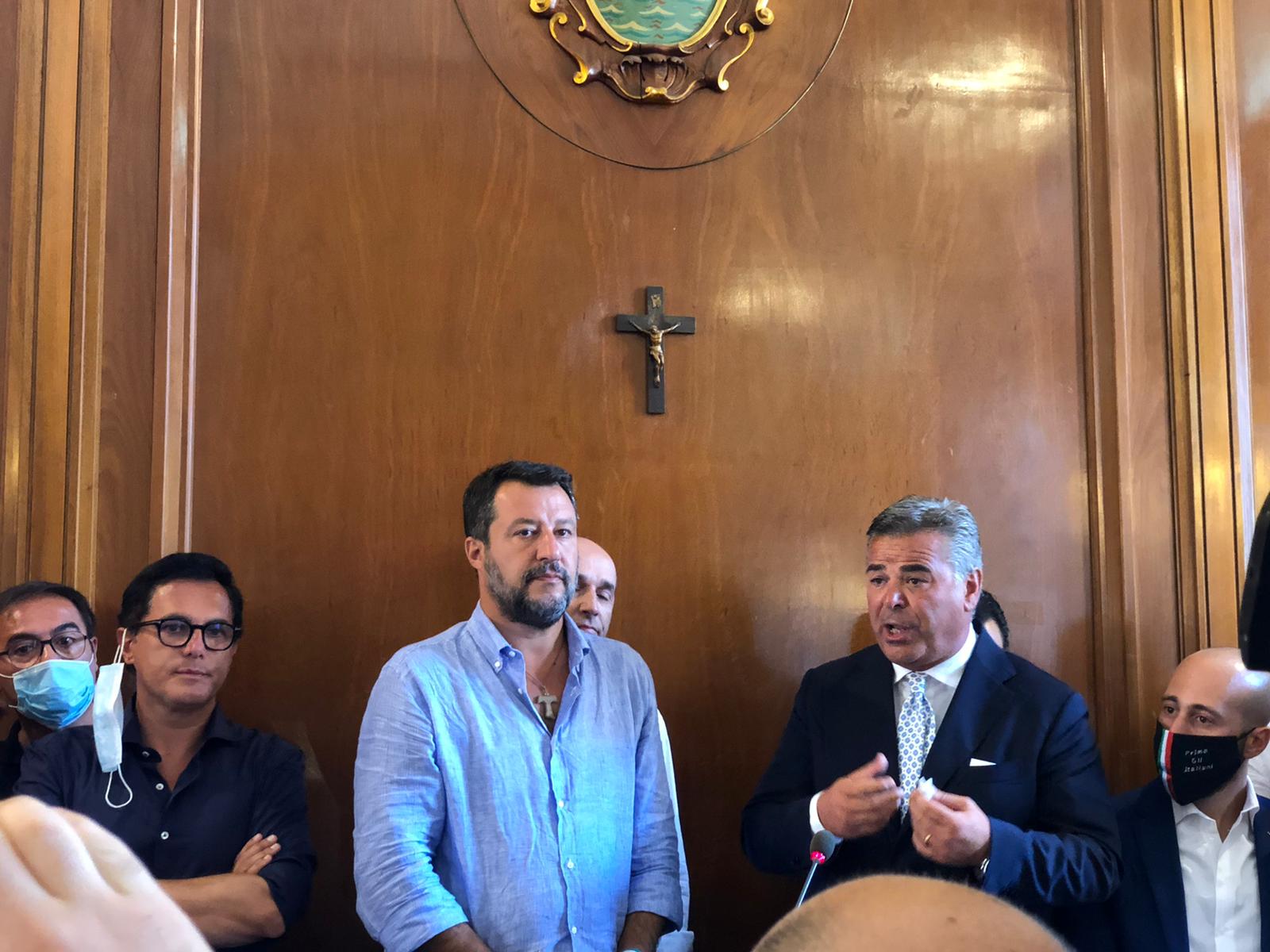 Landella e Salvini