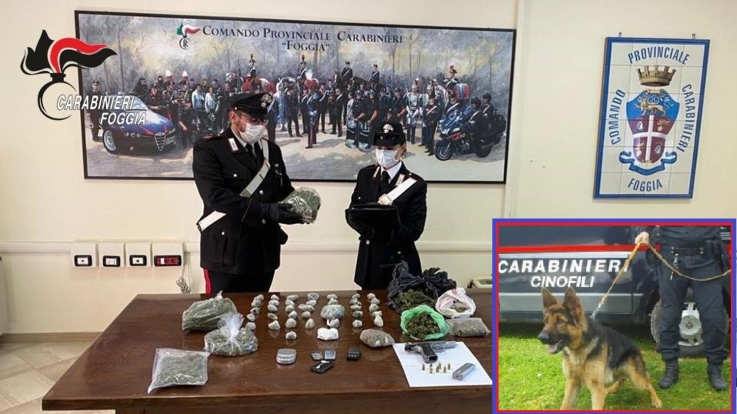 foggia blitz carabinieri