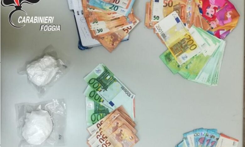 san paolo di civitate soldi e droga