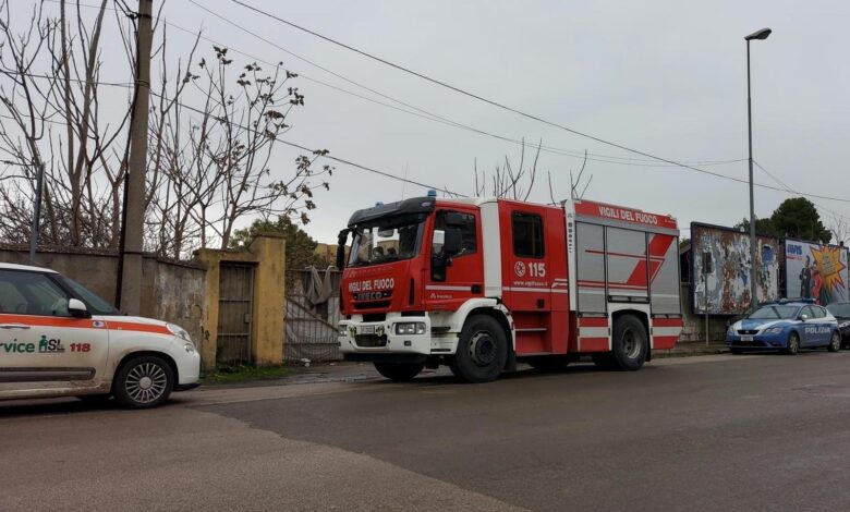 foggia uomo morto