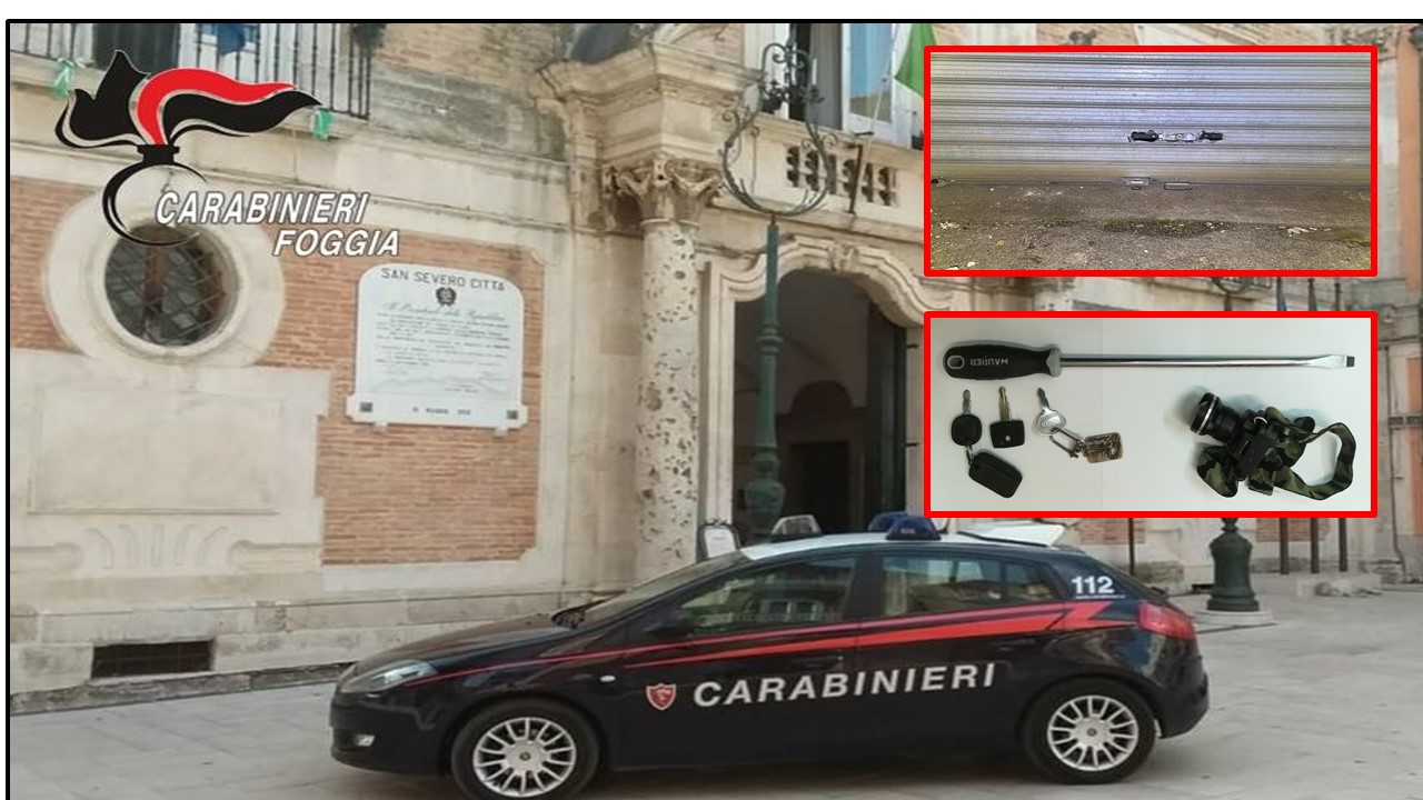 Tentato furto San Severo