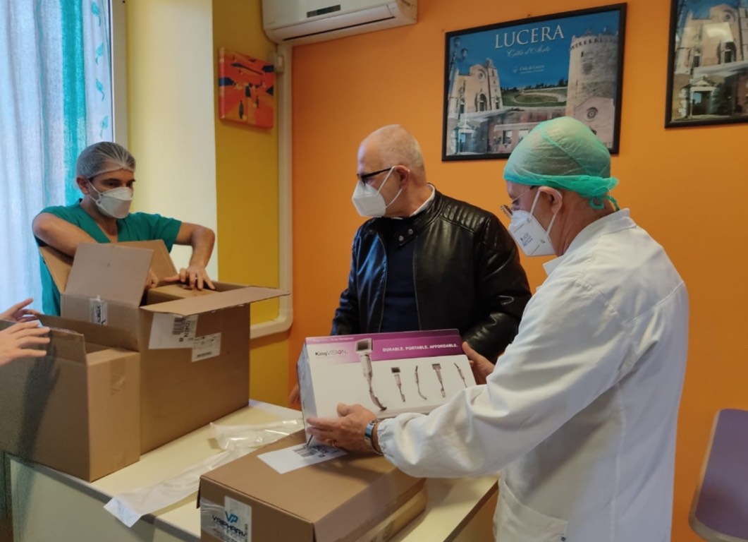 lastaria lucera videolaringoscopio