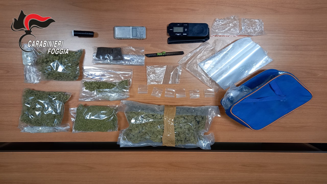 foto cerignola droga