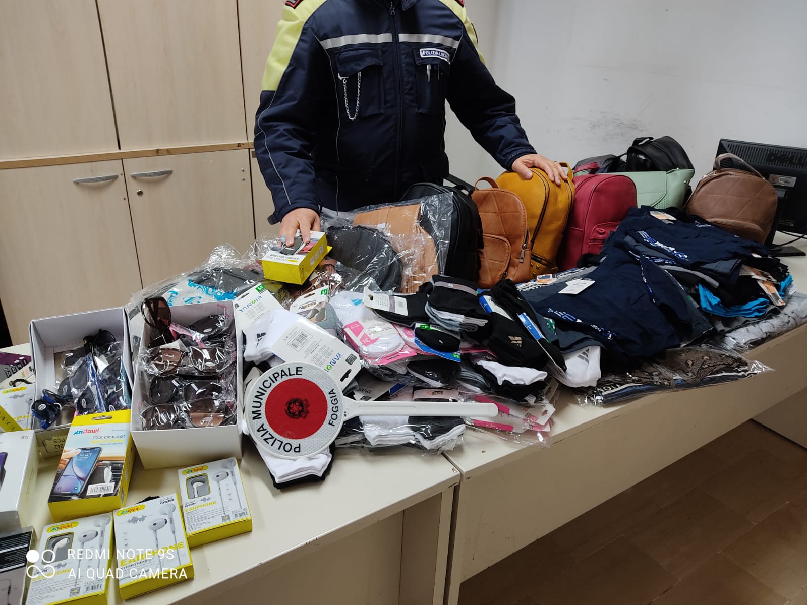 merce sequestrata foggia