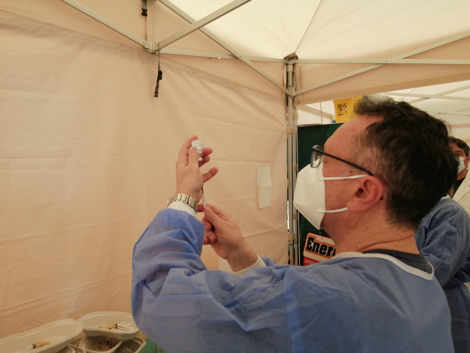 Vaccini Puglia protezione civile