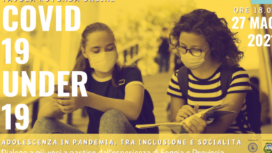 Photo of Tavola rotonda online: Covid 19 Under 19. Adolescenza in pandemia tra inclusione e socialità