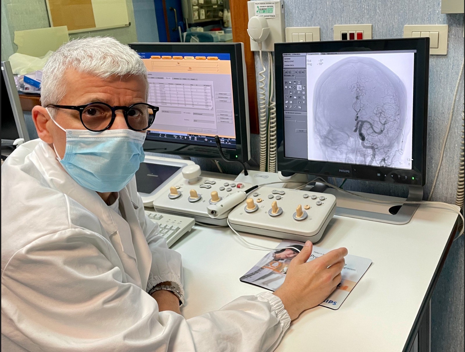 foto Dott. Walter Lauriola - Responsabile SSD Neuroradiologia Interventistica