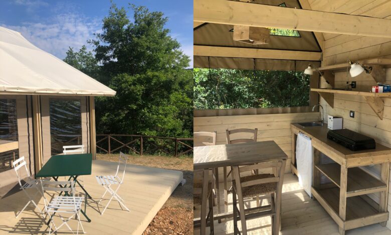glamping roseto valfortore