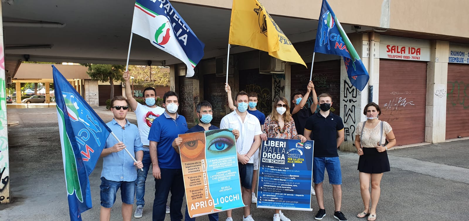 Foto Flash Mob gioventù nazionale