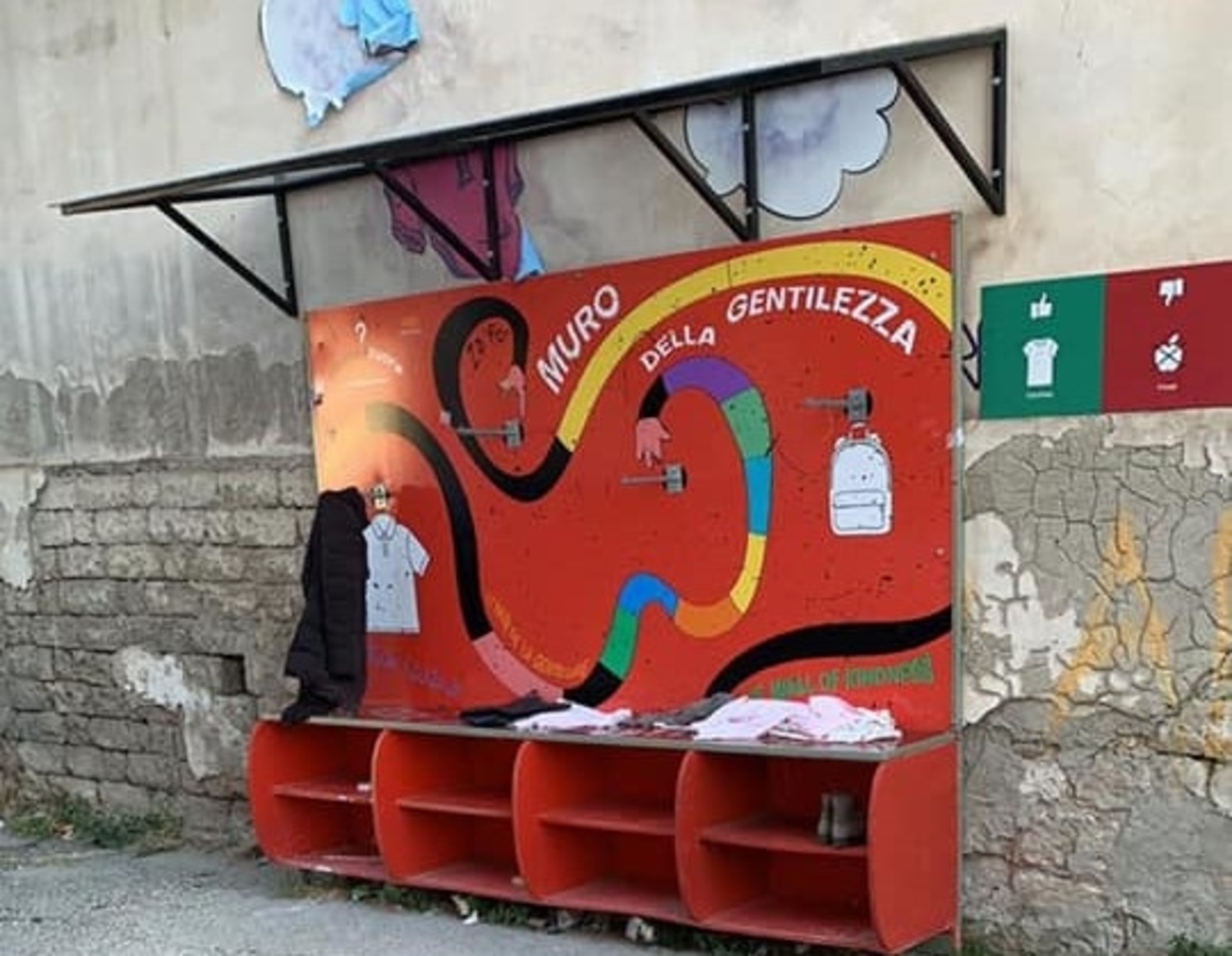 muro gentilezza foggia